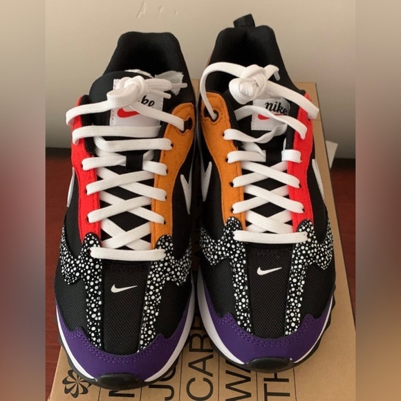 Nike Air Max Dawn SE “Safari” Black/White/Purple/Habanero Red Size 8W Firm price - Picture 1 of 8